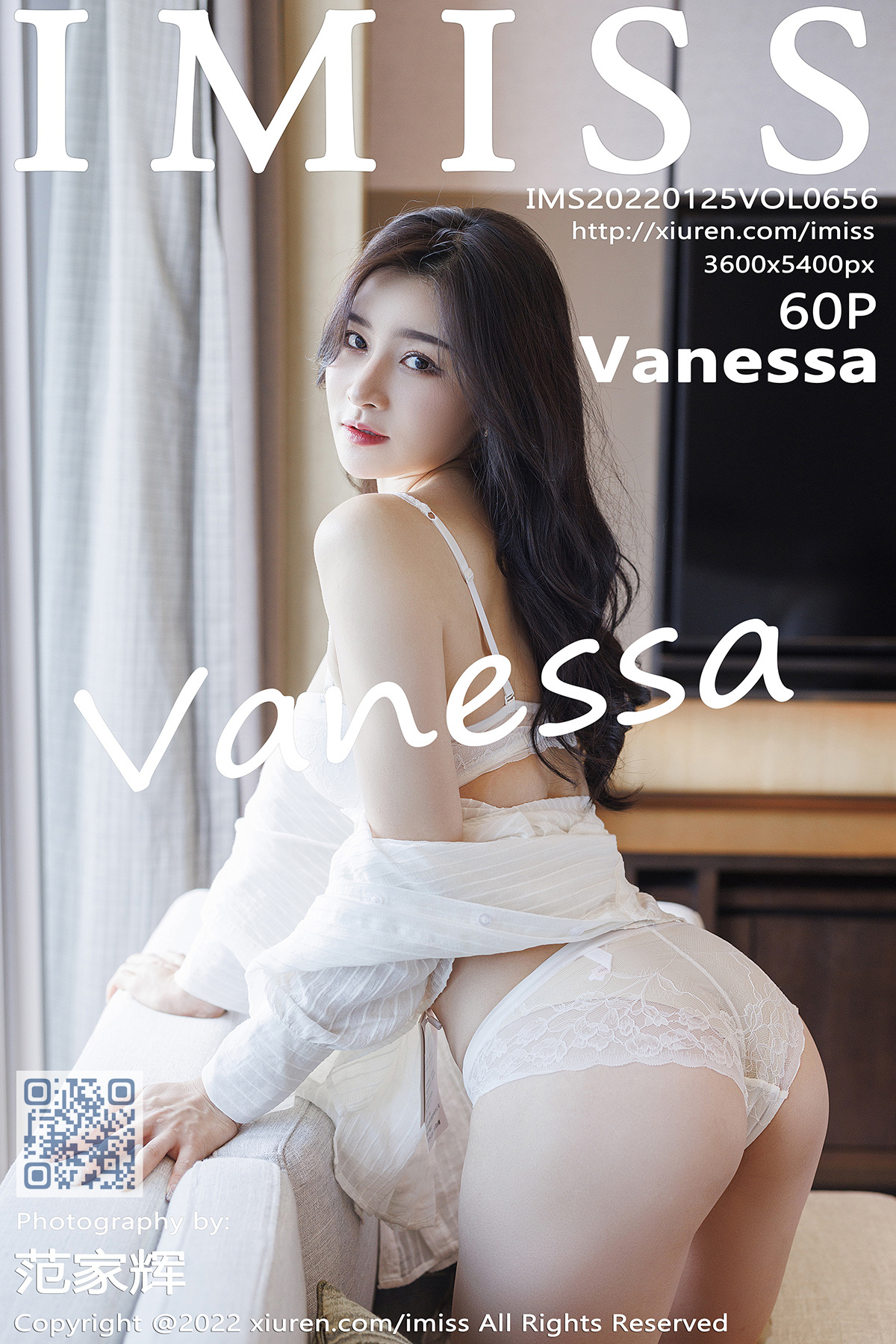 [IMiss爱蜜社] 2022.01.25 Vol.656 Vanessa 皎洁典雅的白色服饰[60P/571MB]